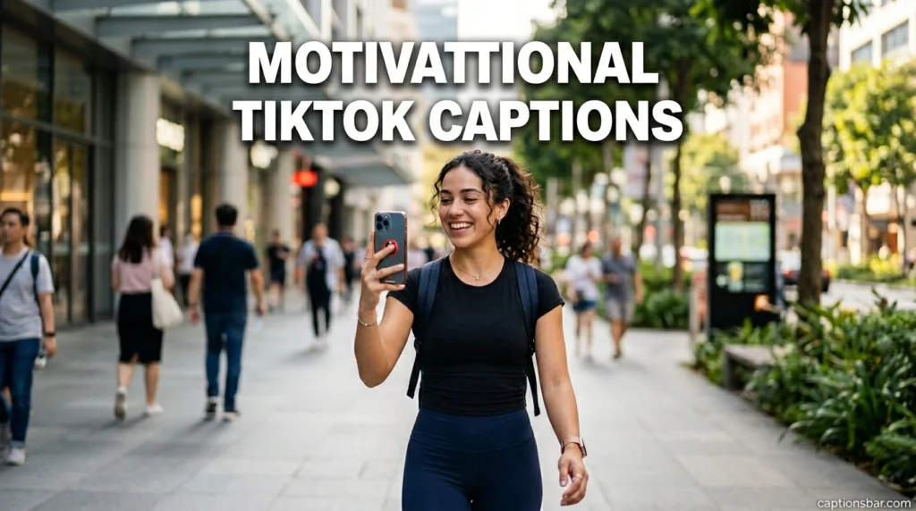 Motivational TikTok Captions