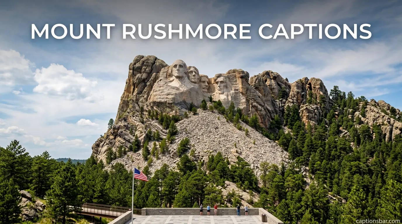 Mount Rushmore Captions