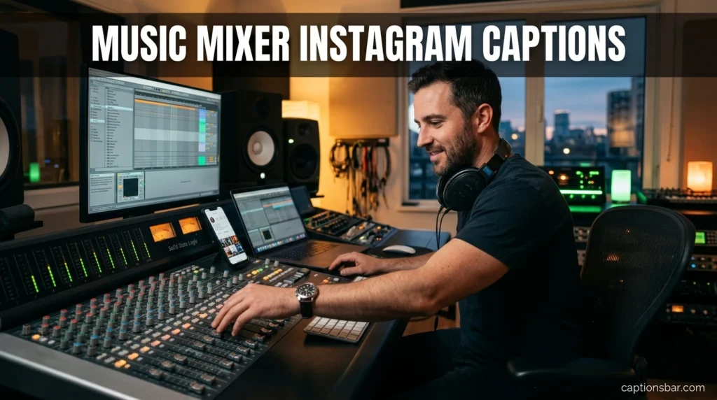 Music Mixer Instagram Captions