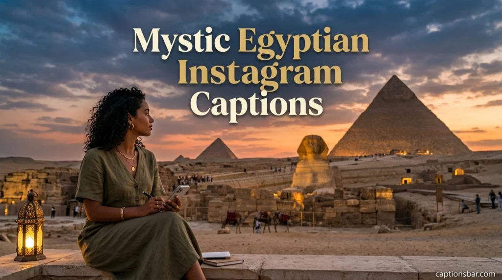 Mystic Egyptian Instagram Captions