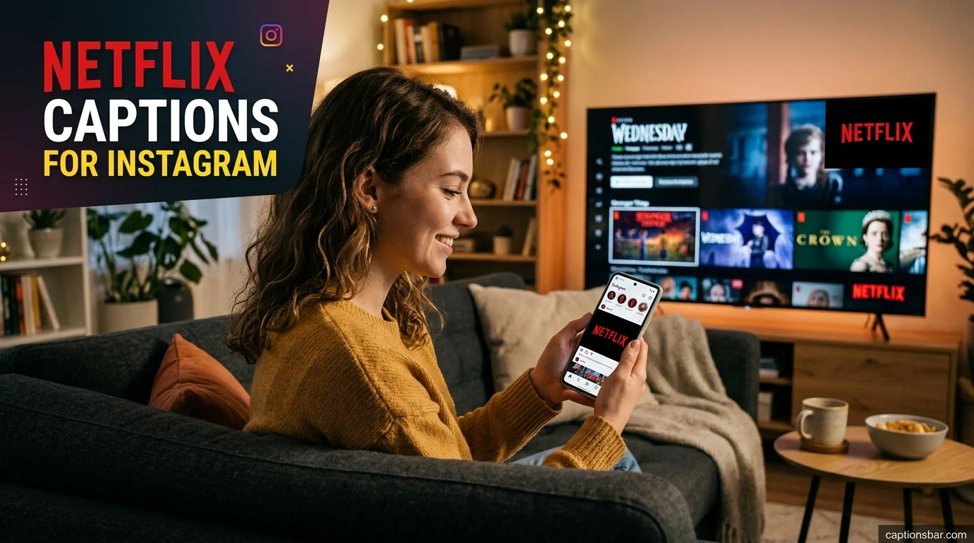 Netflix Captions for Instagram