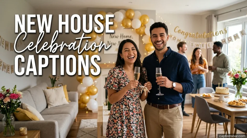 New House Celebration Captions
