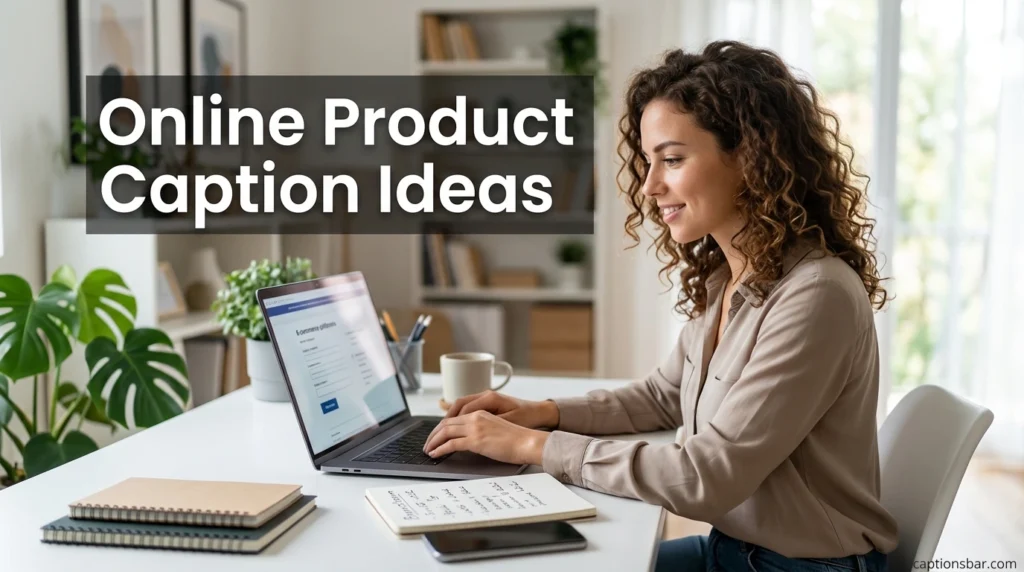 Online Product Caption Ideas
