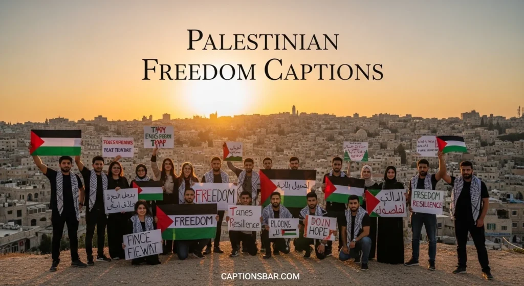 Palestinian Freedom Captions