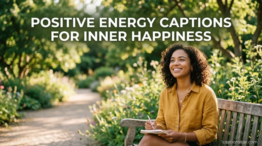 Positive Energy Captions for Inner Happiness
