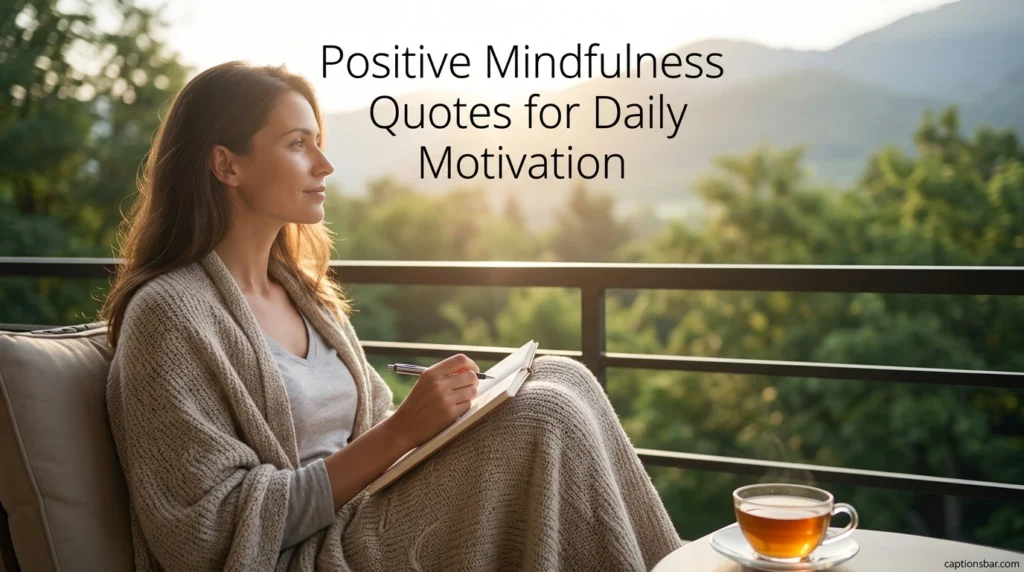 Positive Mindfulness Quotes for Daily Motivation