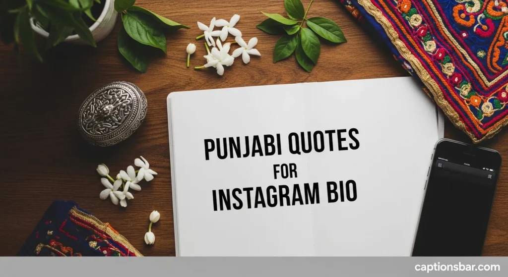 Punjabi Quotes for Instagram Bio