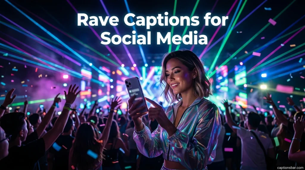 Rave Captions for Social Media