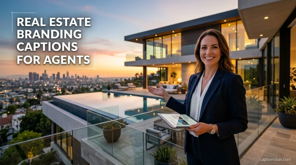 Real Estate Branding Captions for Agents