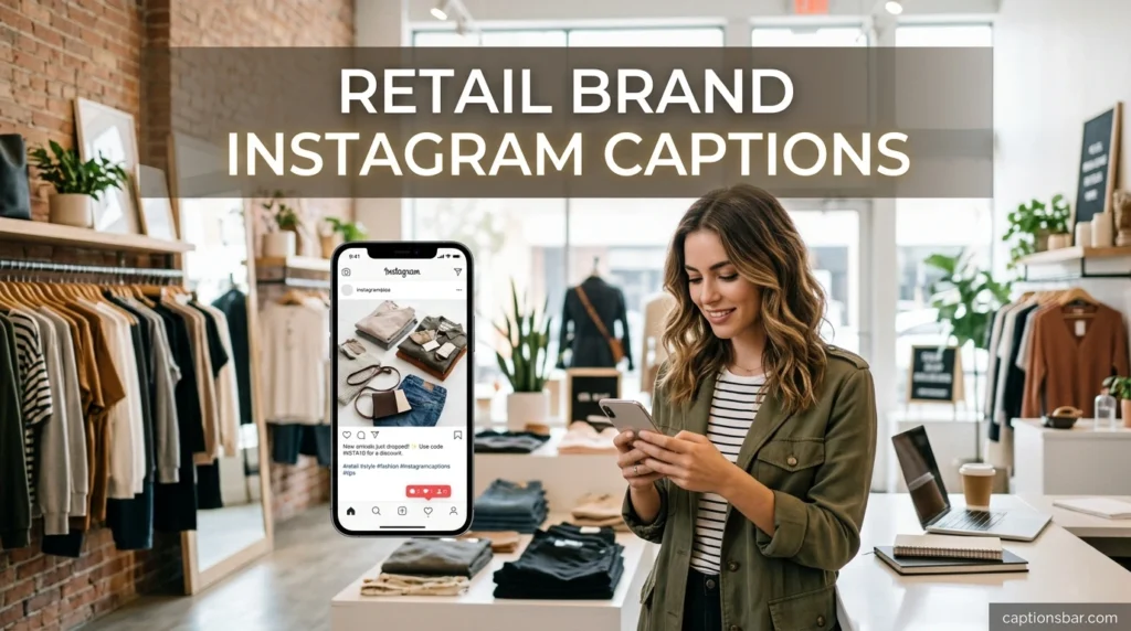Retail Brand Instagram Captions