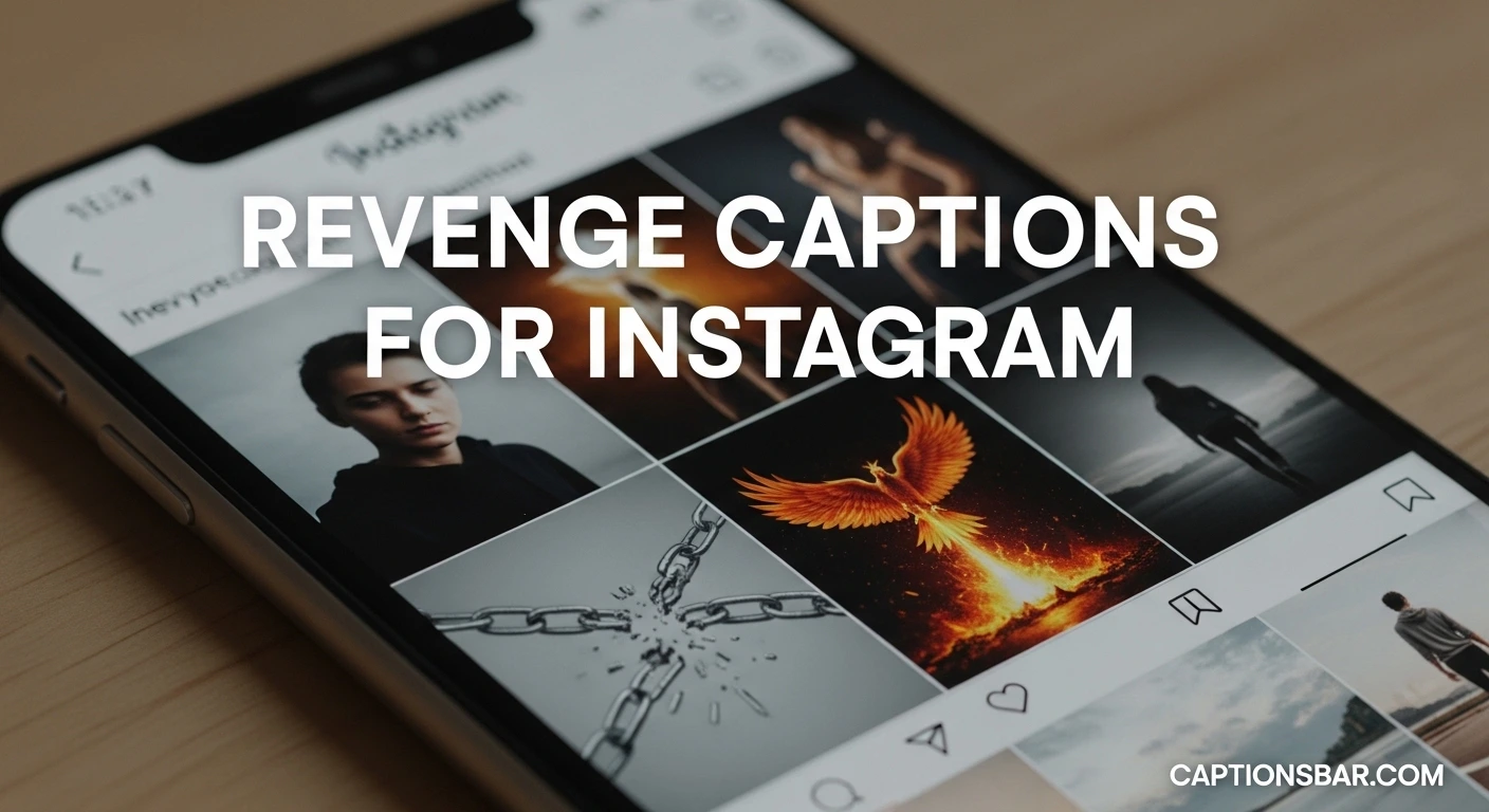 Revenge Captions for Instagram