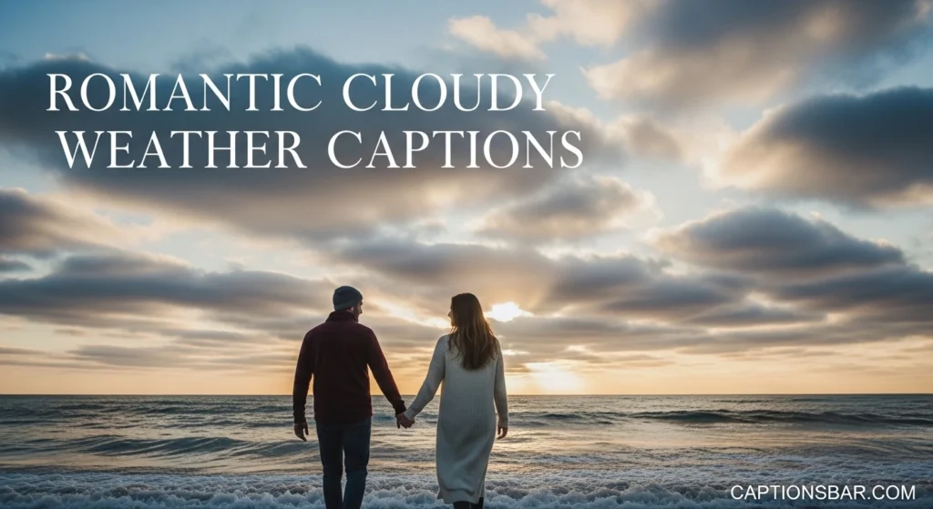 Romantic Cloudy Weather Captions