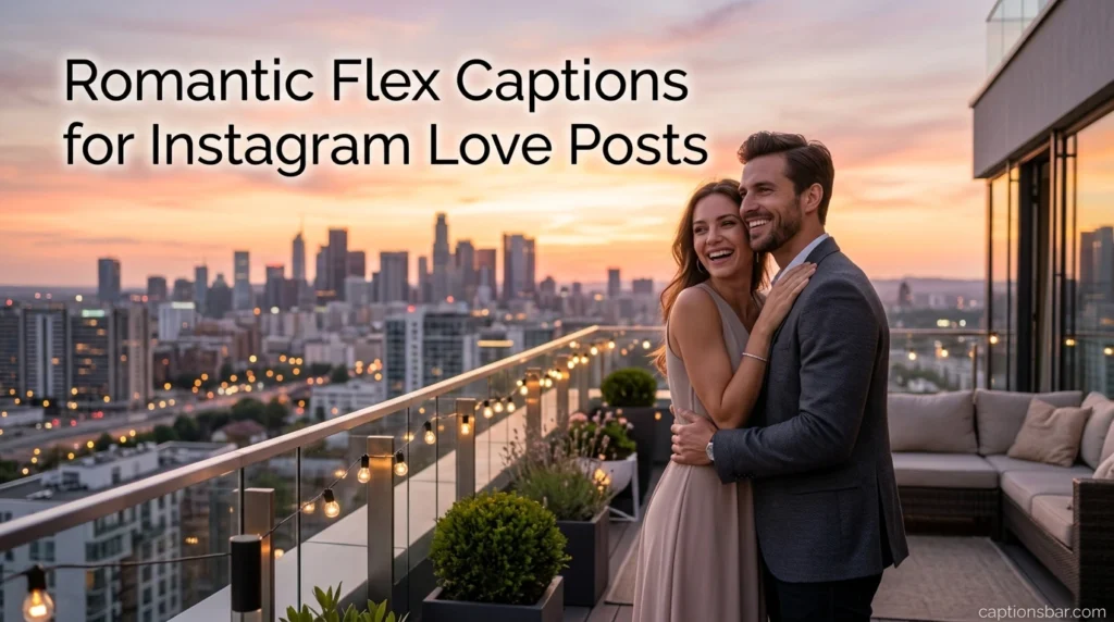 Romantic Flex Captions for Instagram Love Posts