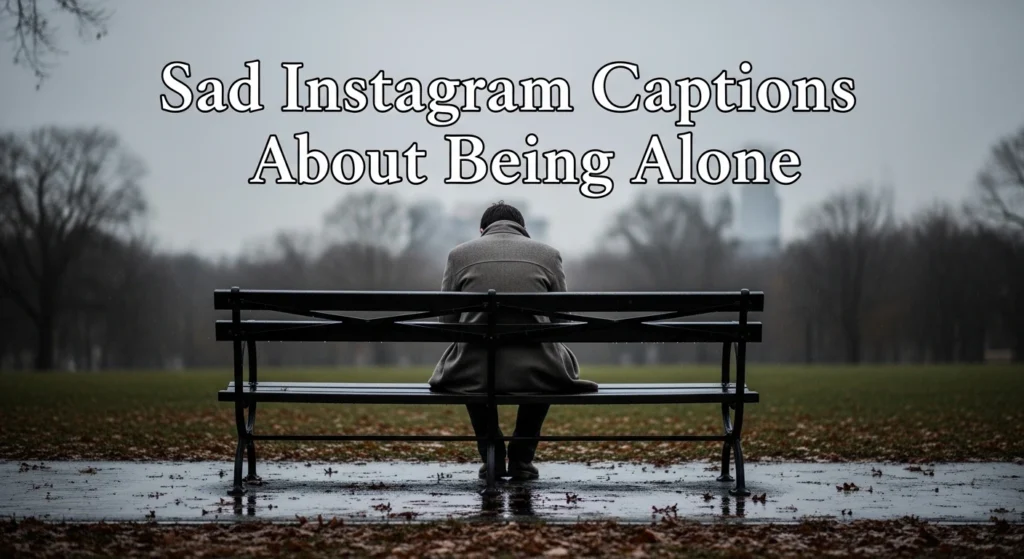 Sad Instagram Captions About Being Alone