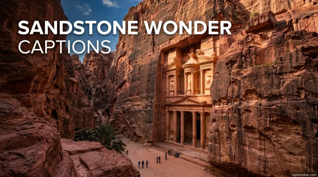 Sandstone Wonder Captions
