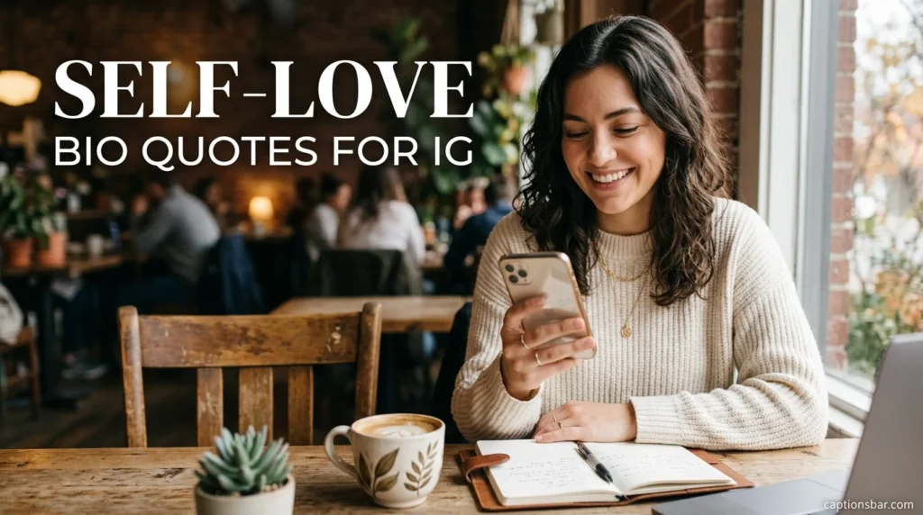 Self-Love Bio Quotes for IG