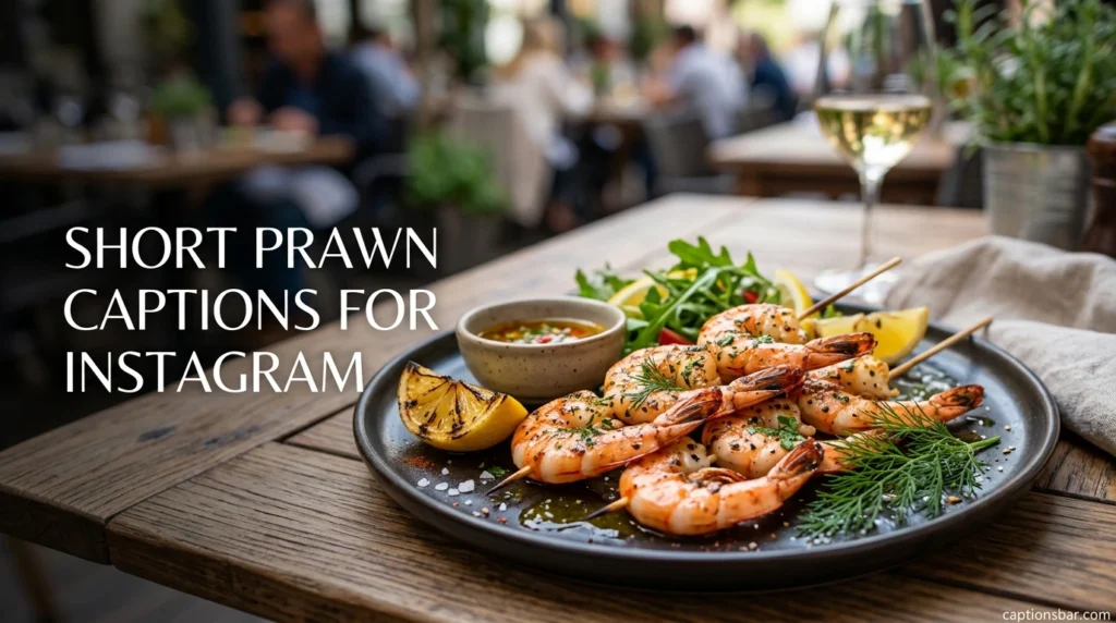 Short Prawn Captions for Instagram