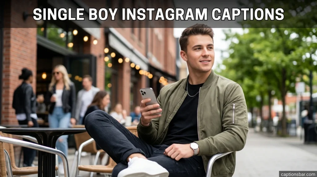 Single Boy Instagram Captions