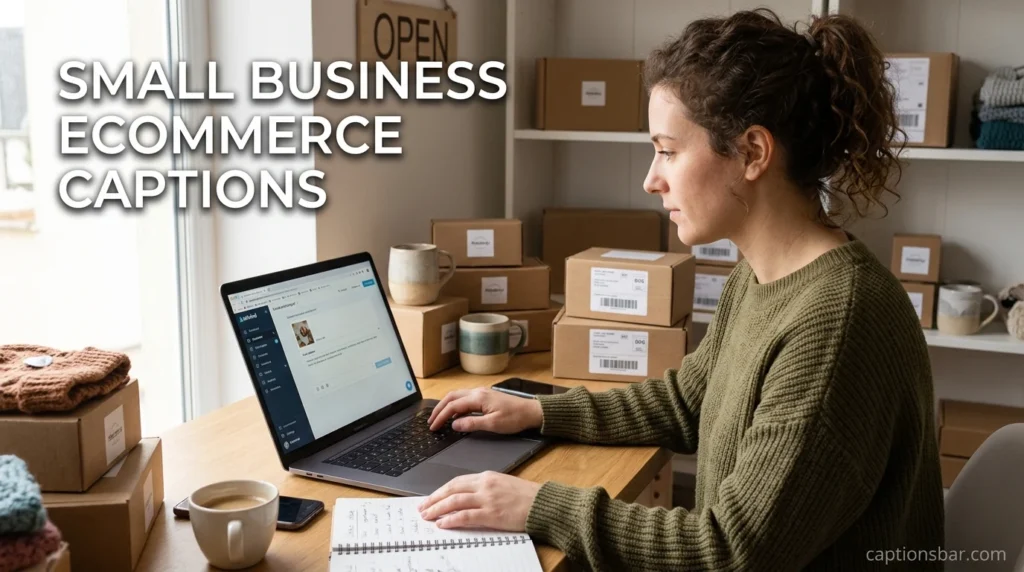 Small Business Ecommerce Captions