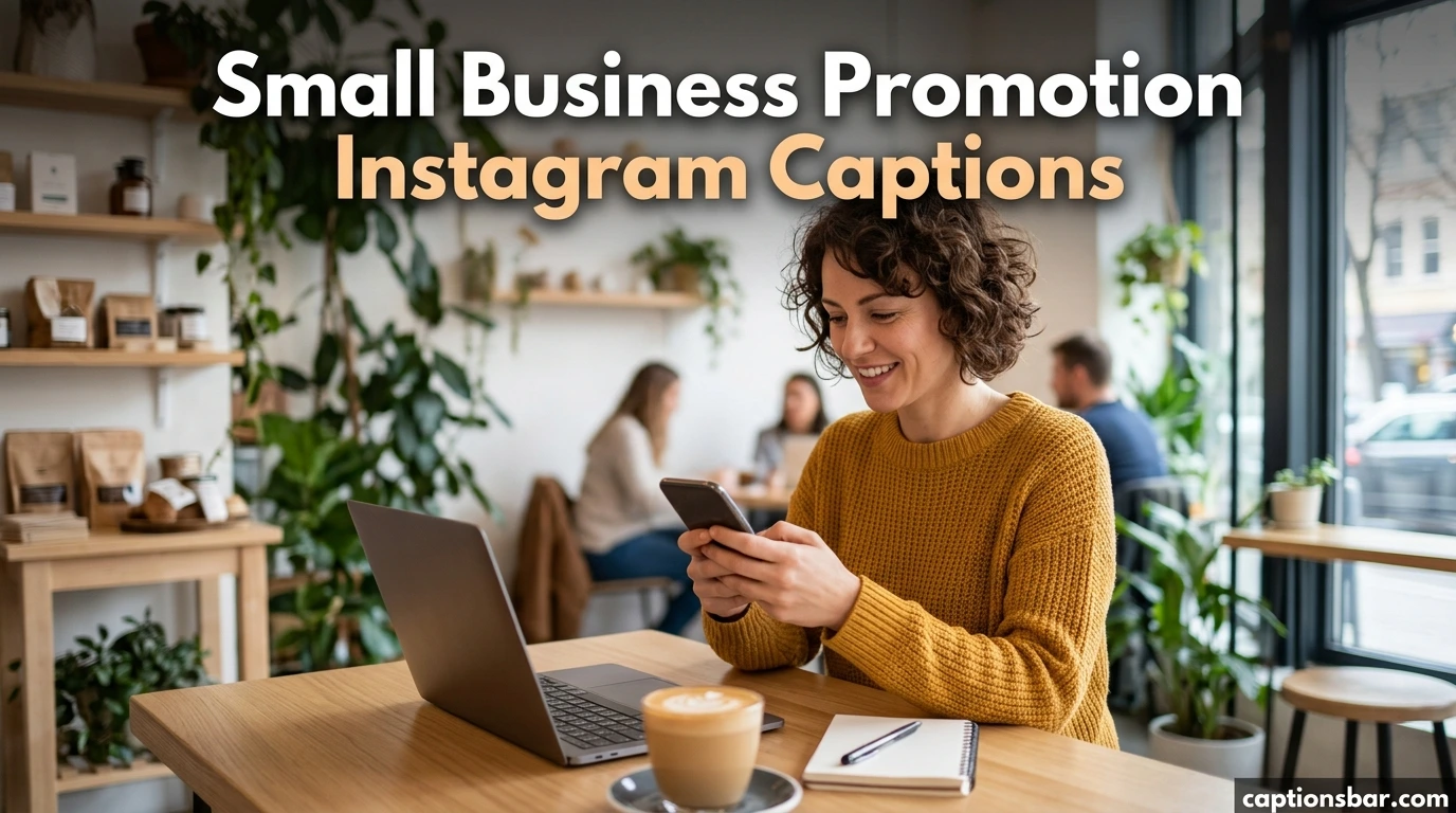 Small Business Promotion Instagram Captions