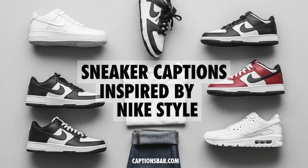 Sneaker Captions Inspired by Nike Style