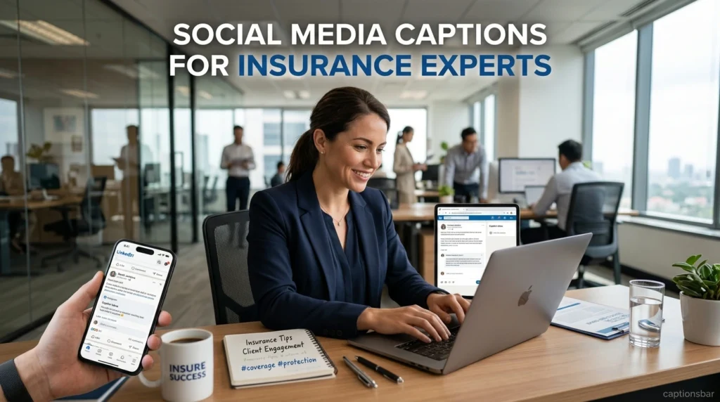 Social Media Captions for Insurance Experts