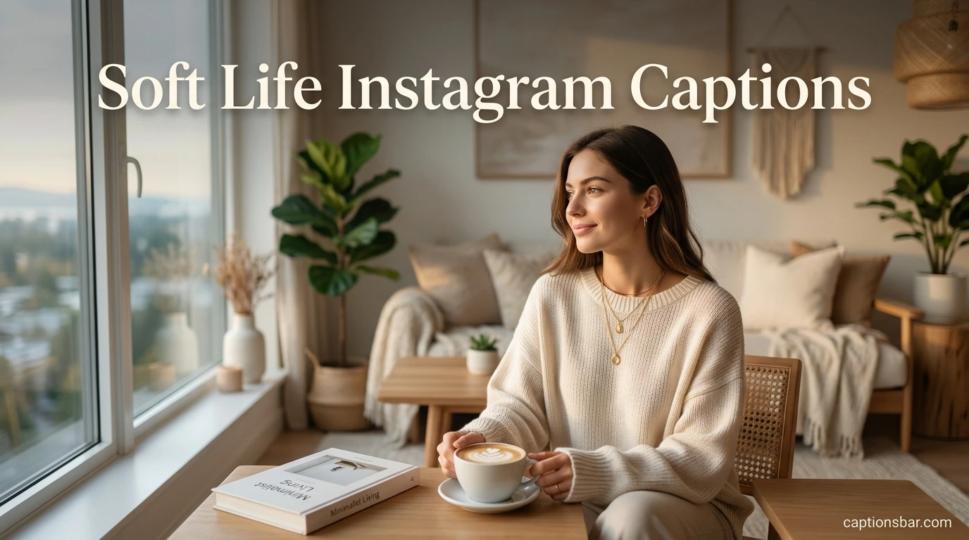Soft Life Instagram Captions