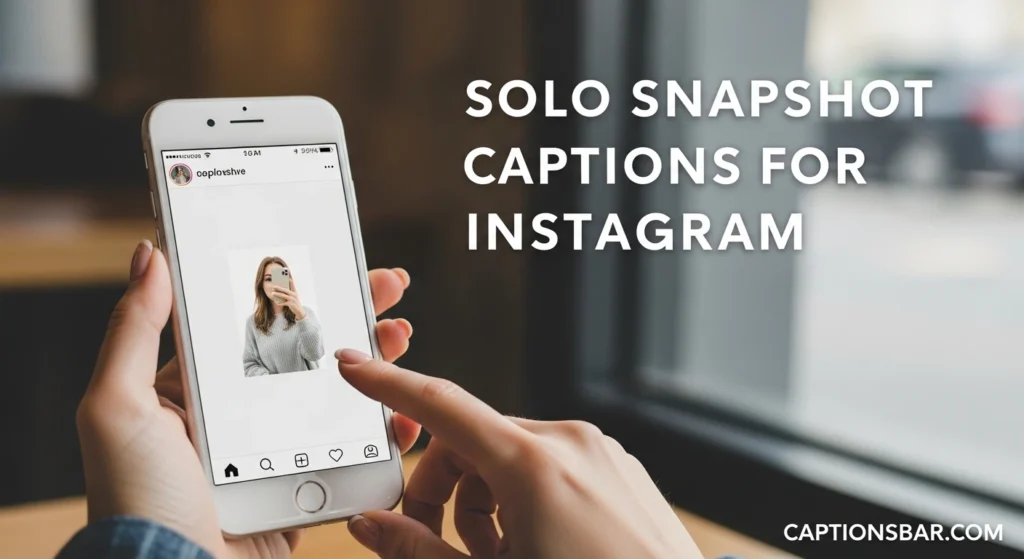 Solo Snapshot Captions for Instagram