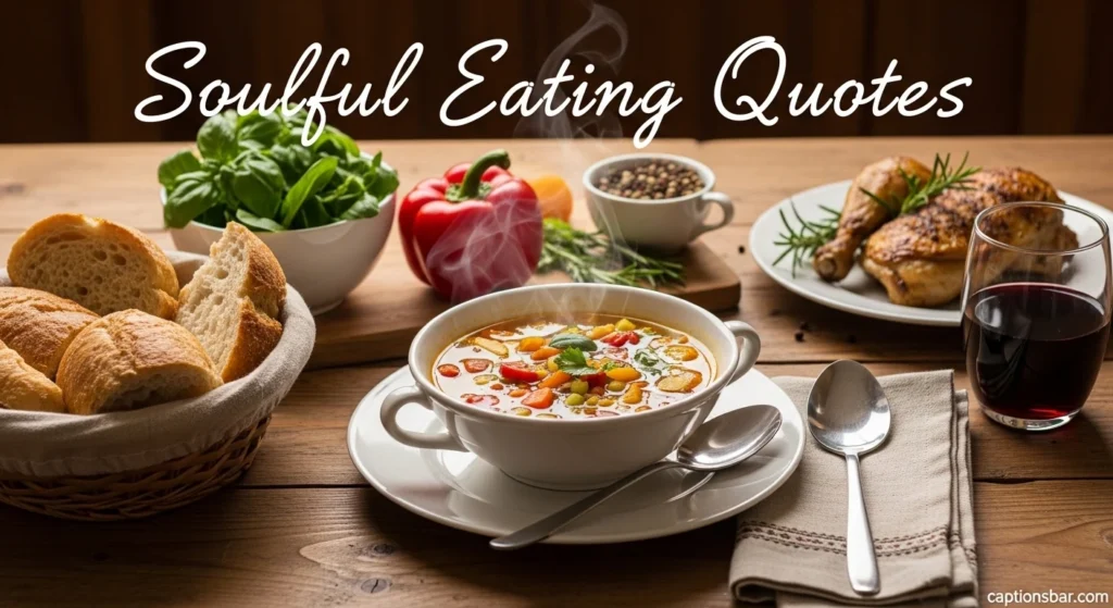 Soulful Eating Quotes