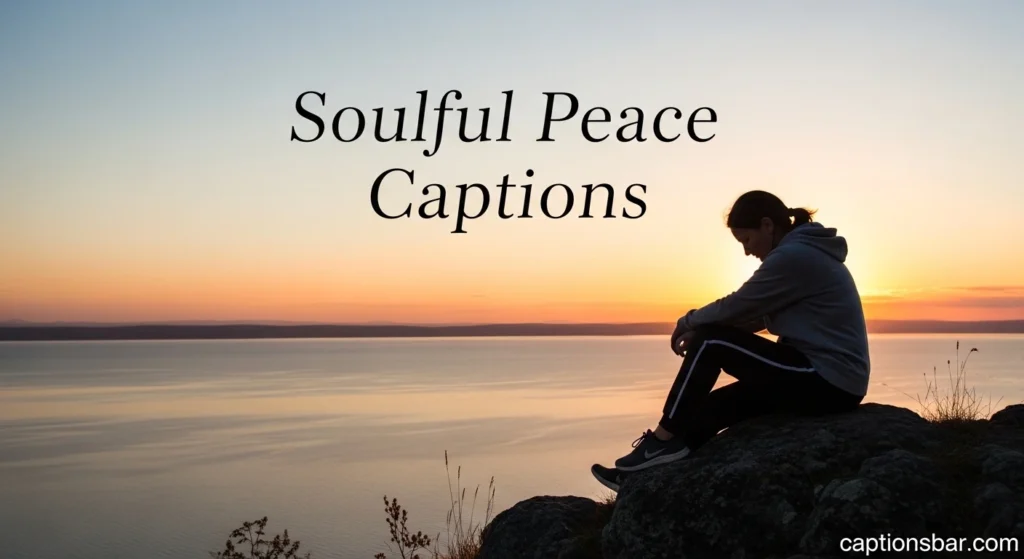 Soulful Peace Captions