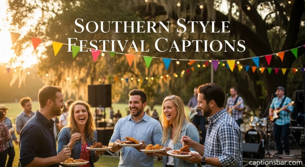 Southern Style Festival Captions