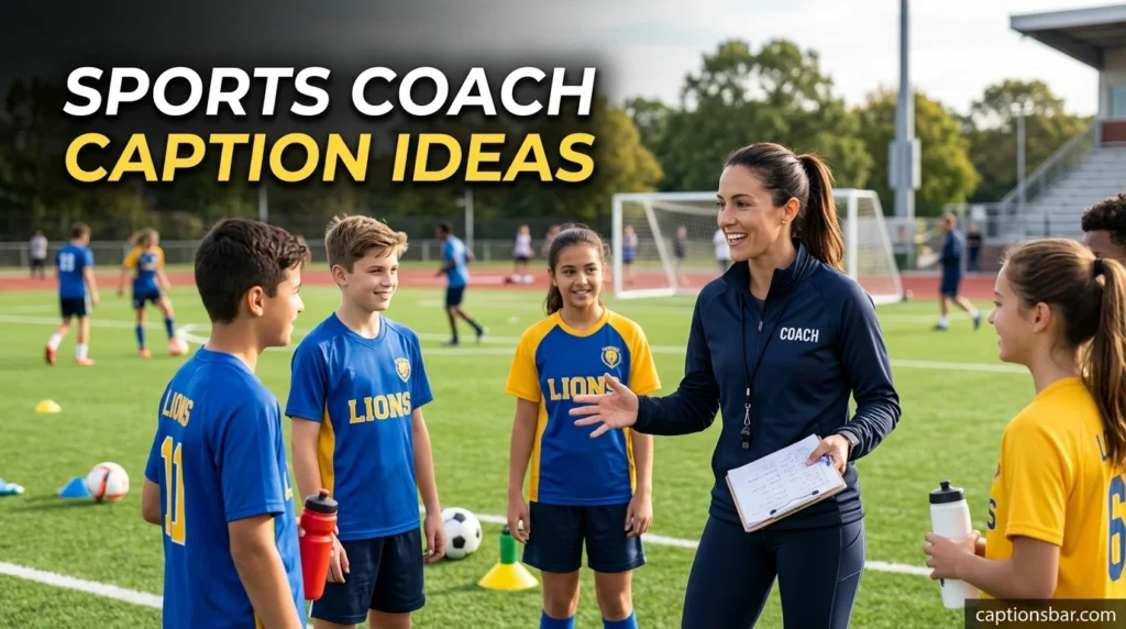 Sports Coach Caption Ideas