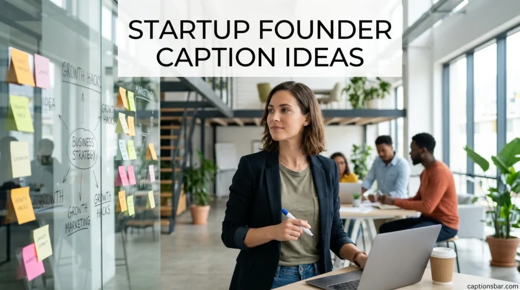 Startup Founder Caption Ideas