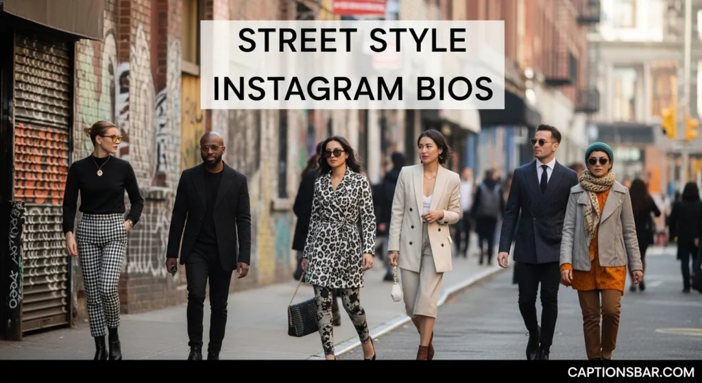 Street Style Instagram Bios