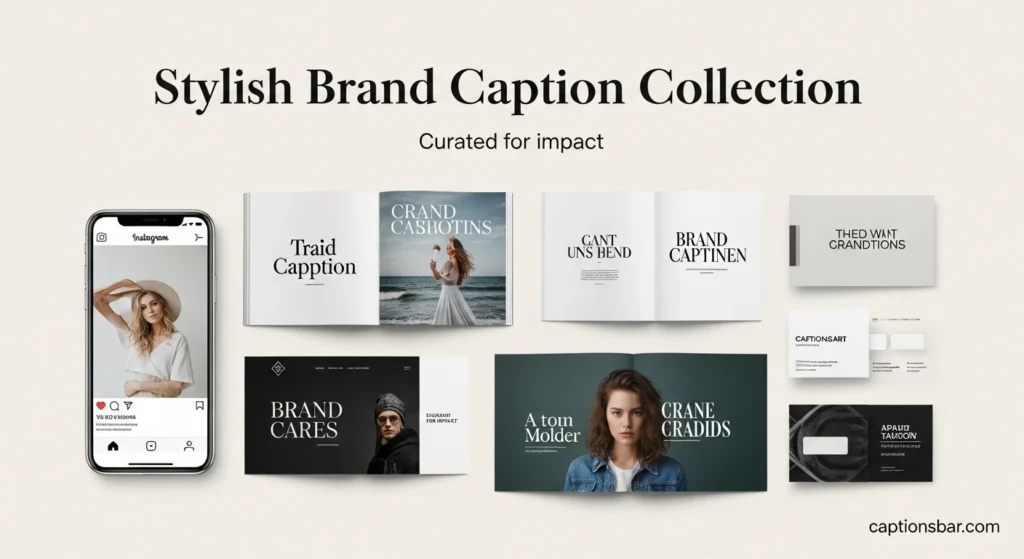 Stylish Brand Caption Collection