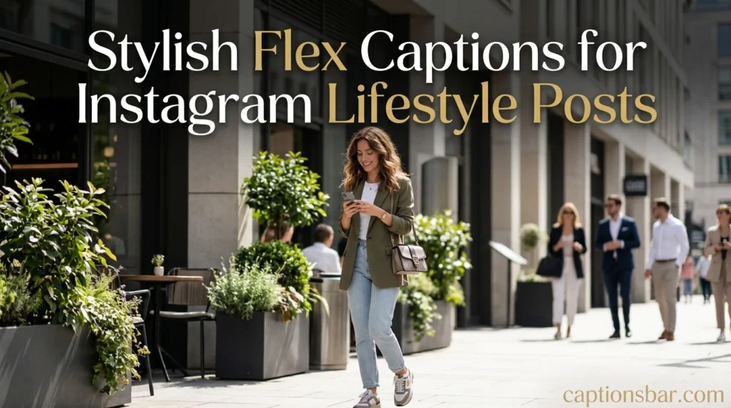 Stylish Flex Captions for Instagram Lifestyle Posts