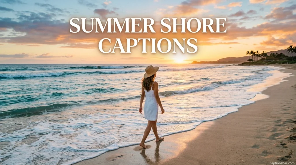 Summer Shore Captions