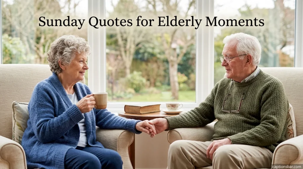 Sunday Quotes for Elderly Moments