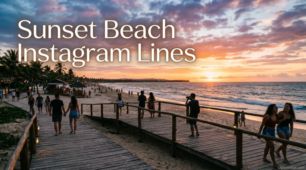 Sunset Beach Instagram Lines