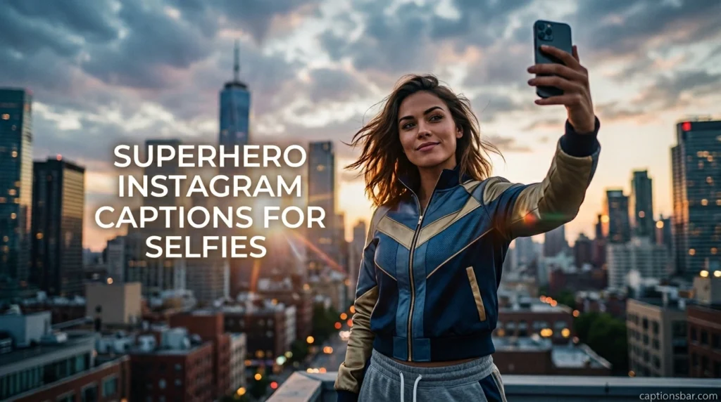 Superhero Instagram Captions for Selfies