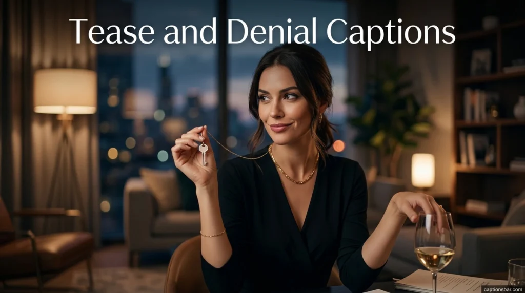 Tease and Denial Captions