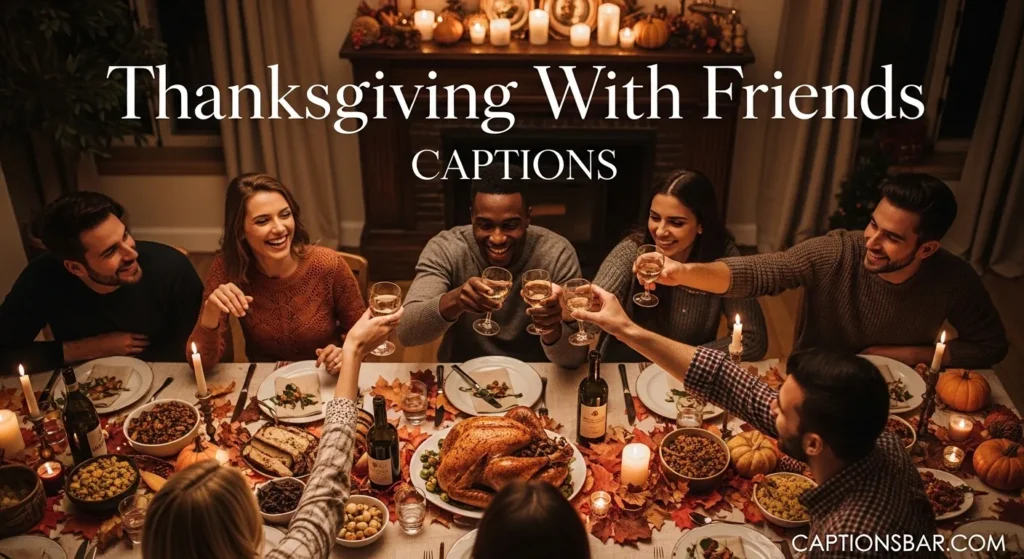 Thanksgiving With Friends Captions