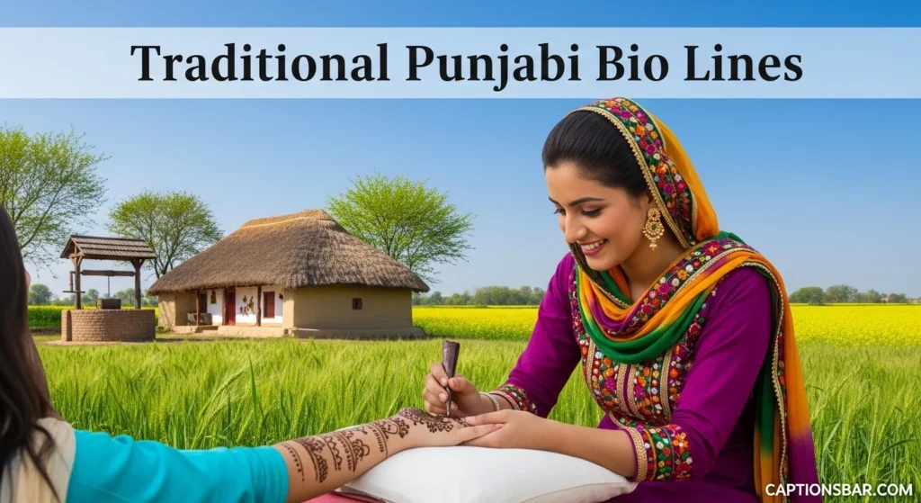 Traditional Punjabi Bio Lines