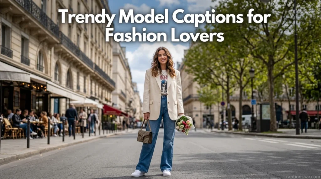 Trendy Model Captions for Fashion Lovers