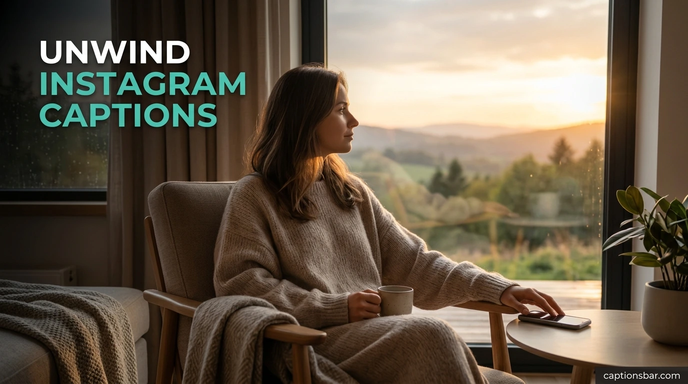 Unwind Instagram Captions
