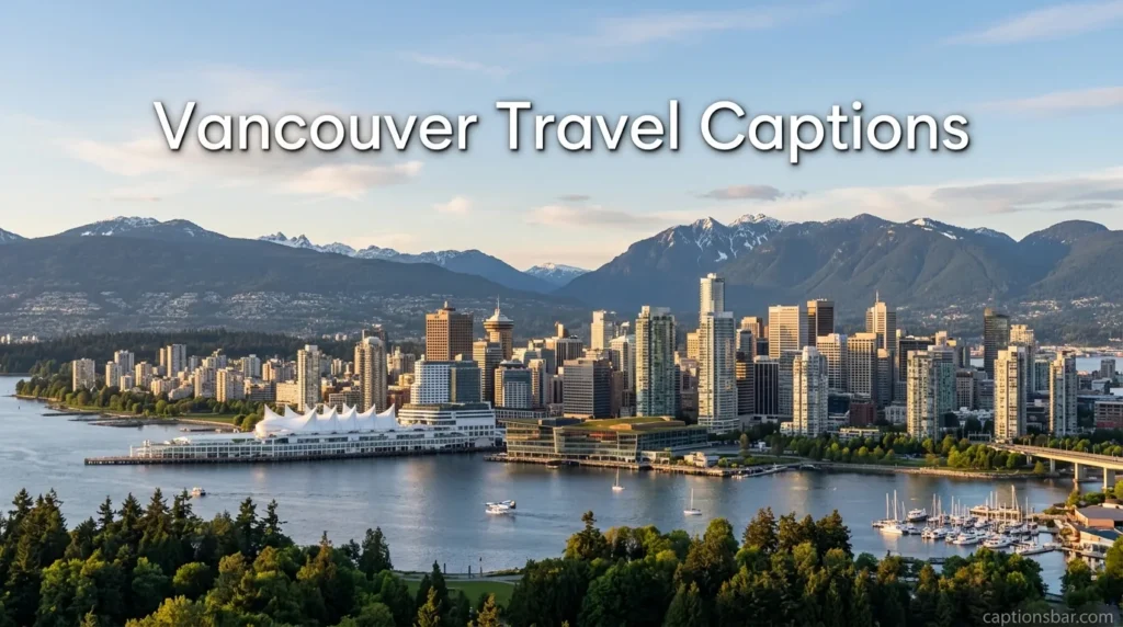 Vancouver Travel Captions