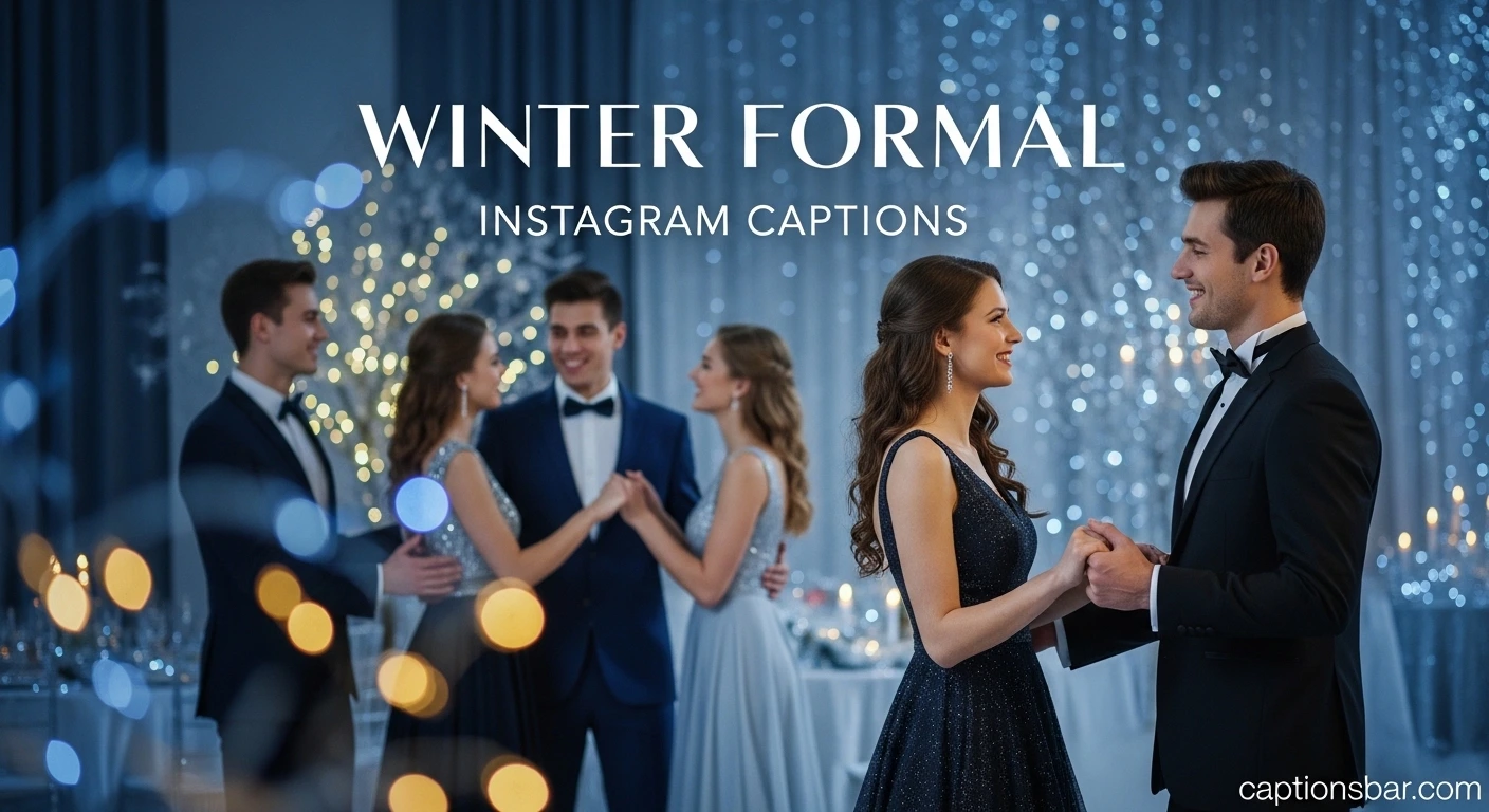 Winter Formal Instagram Captions