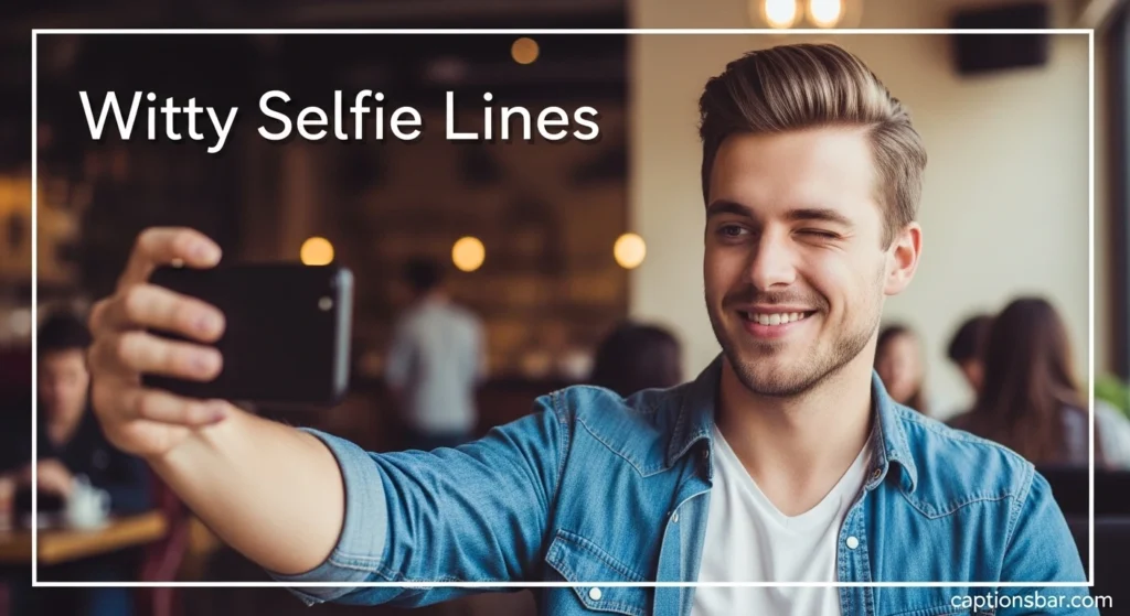 Witty Selfie Lines