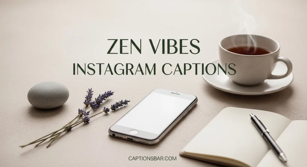 Zen Vibes Instagram Captions