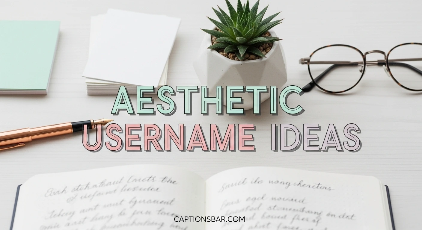 Aesthetic Username Ideas